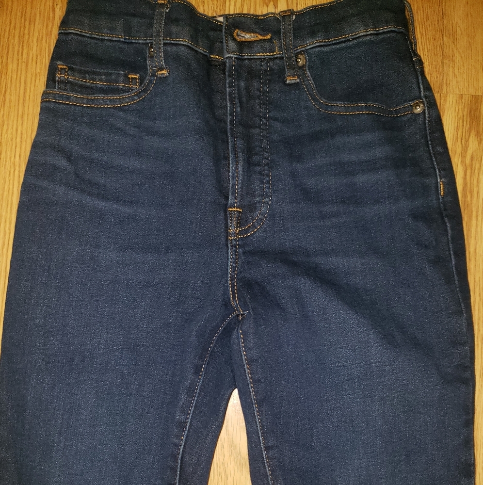 Everlane high waist skinny jeans